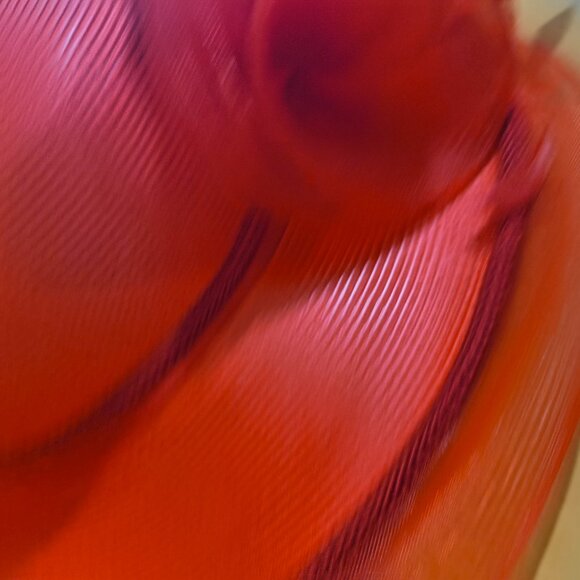 Women’s Red First Lady Church Hat | Elegant Statement | One Size - Picture 6 of 8